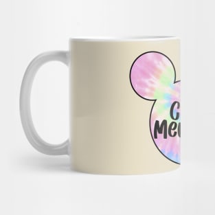 cast member tie dye Mug